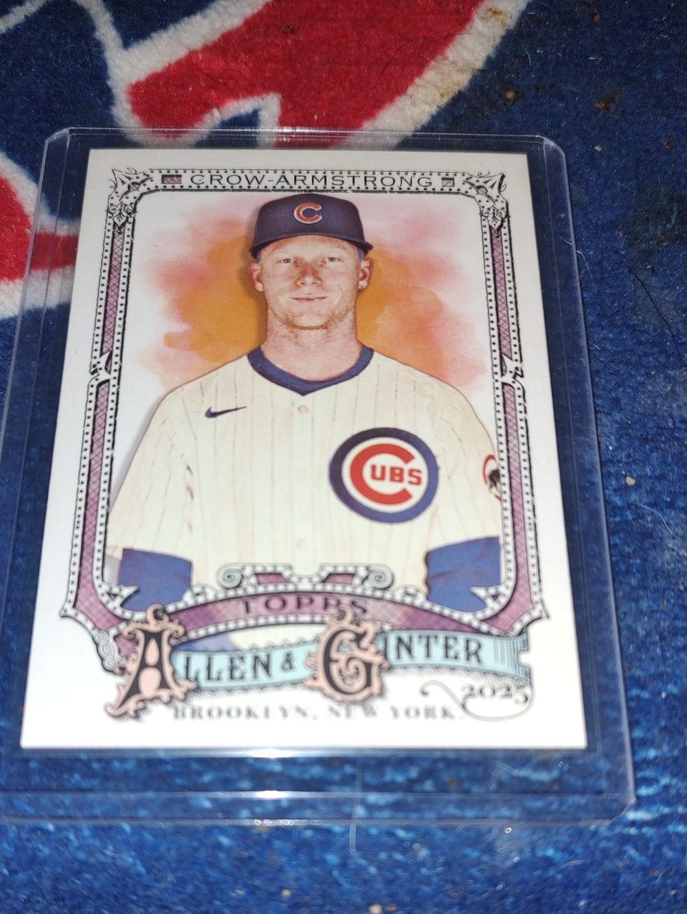 Topps PCA Chicago Cubs Baseball Card - White/Blue
